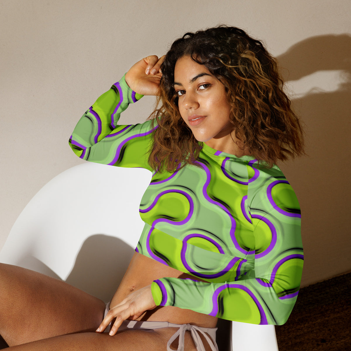 Long Sleeve Crop Top