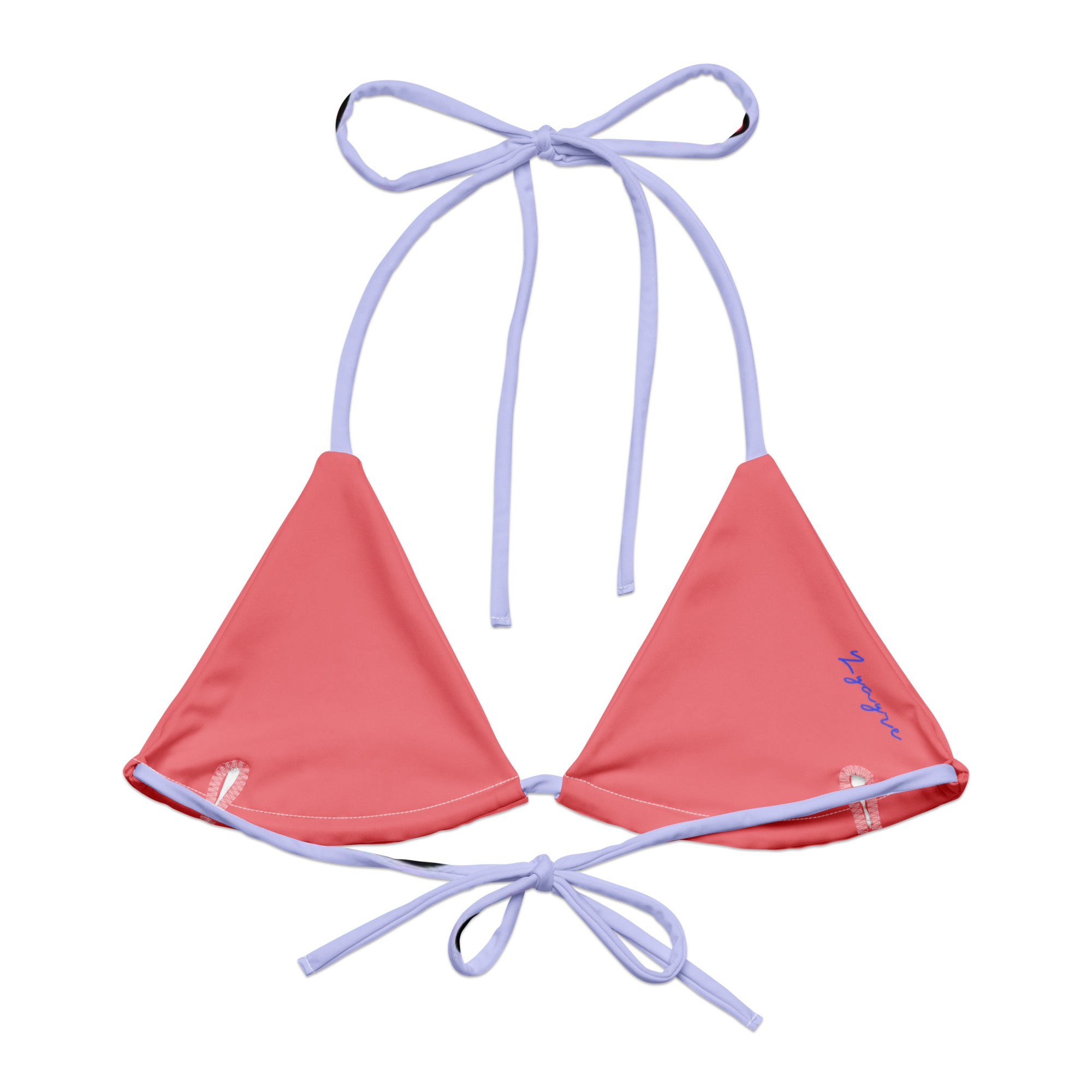 PADDED STRING BIKINI TOP