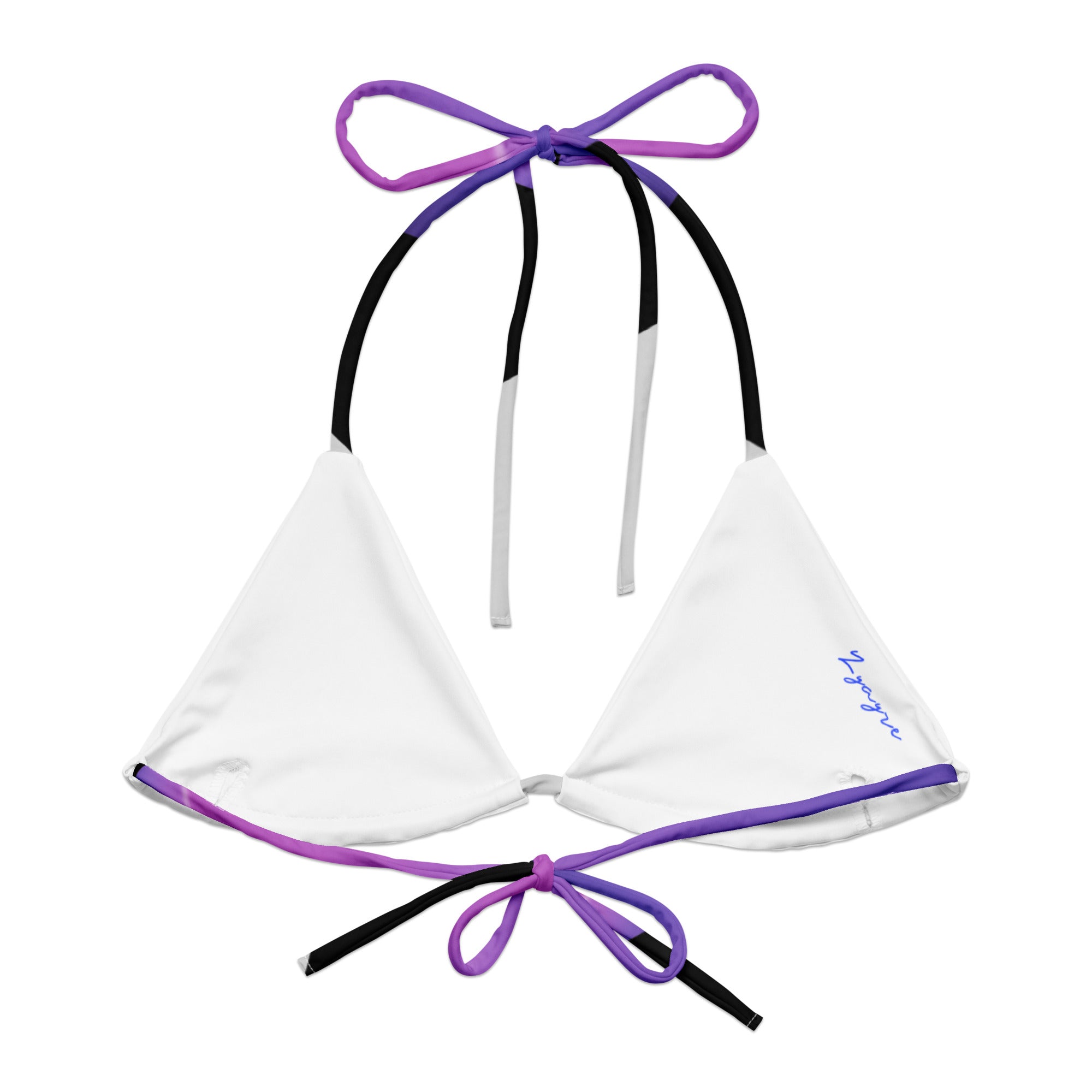 PADDED STRING BIKINI TOP