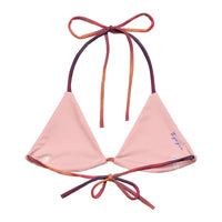 PADDED STRING BIKINI TOP