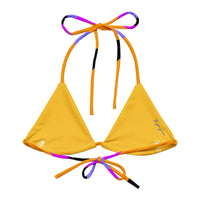 PADDED STRING BIKINI TOP