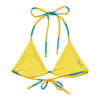 PADDED STRING BIKINI TOP