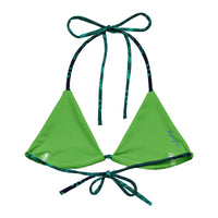 PADDED STRING BIKINI TOP