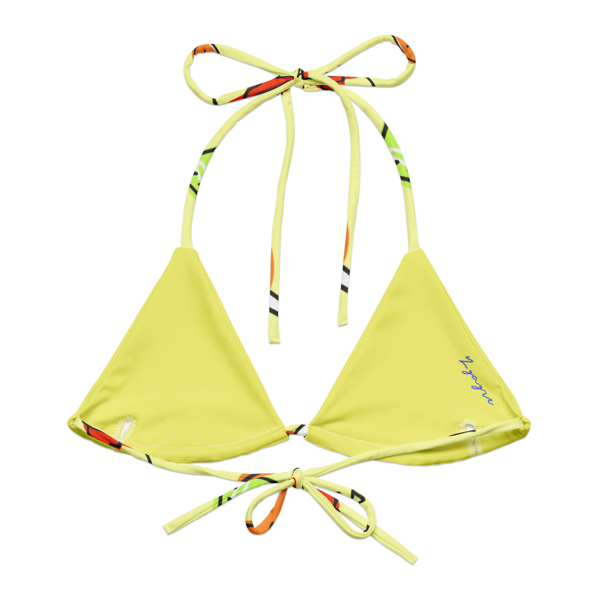 PADDED STRING BIKINI TOP