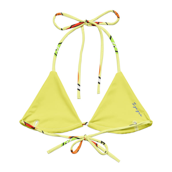 PADDED STRING BIKINI TOP