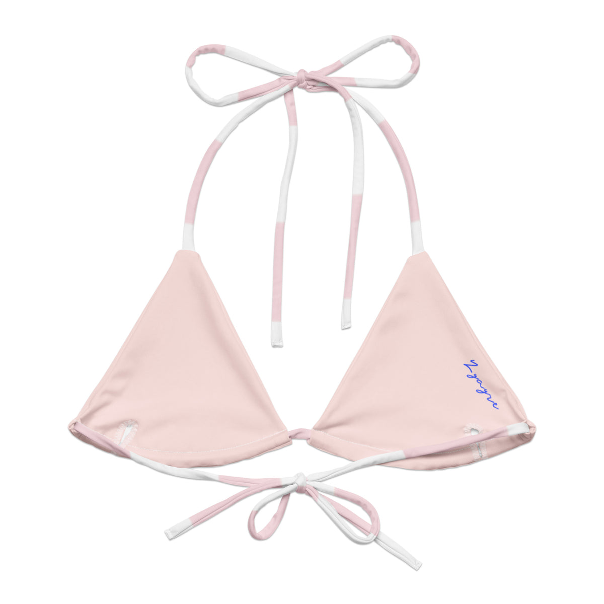 PADDED STRING BIKINI TOP