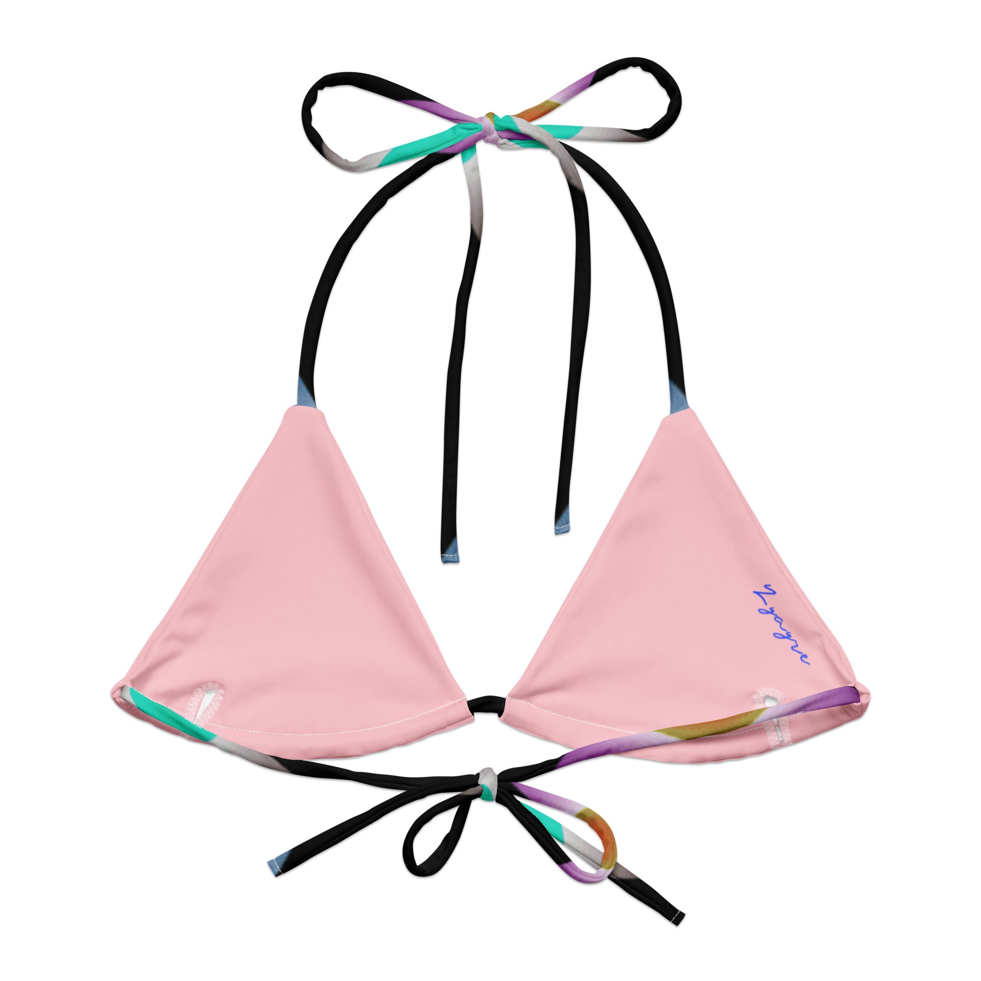 PADDED STRING BIKINI TOP