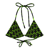 PADDED STRING BIKINI TOP