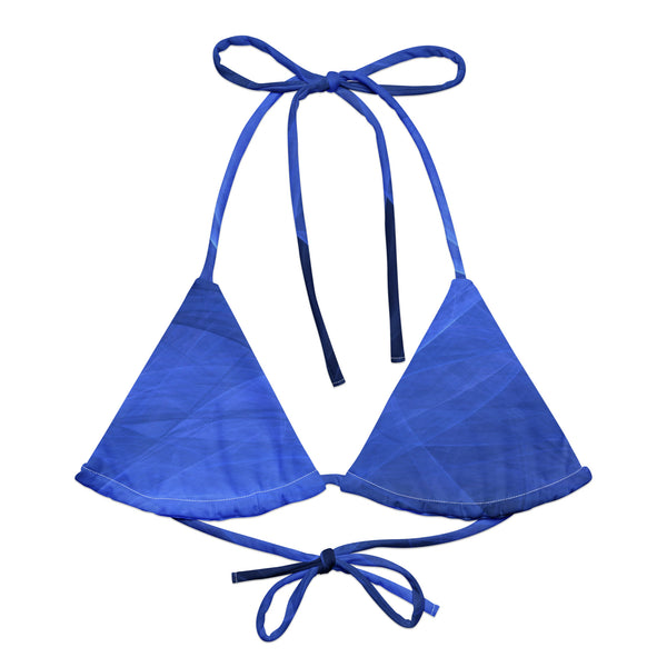 PADDED STRING BIKINI TOP