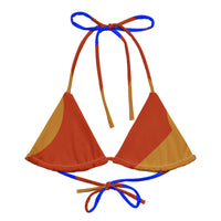 PADDED STRING BIKINI TOP