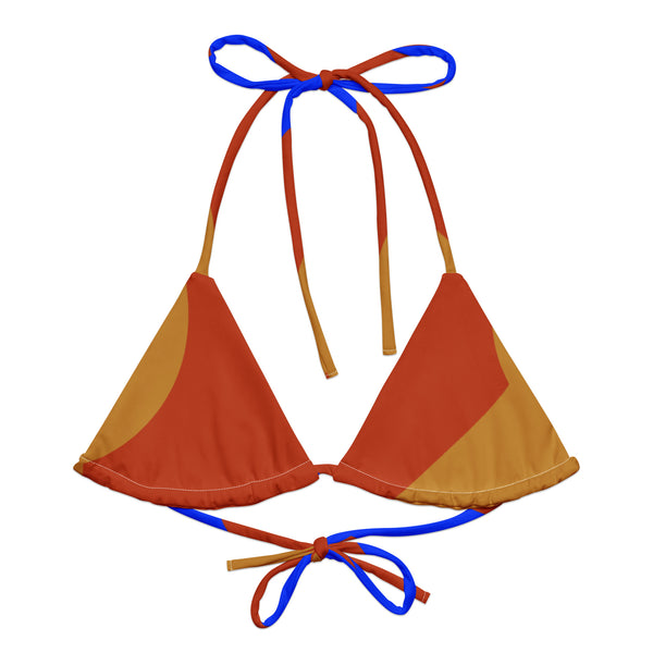 PADDED STRING BIKINI TOP