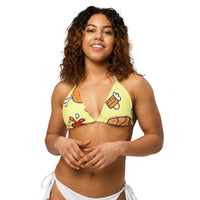 PADDED STRING BIKINI TOP