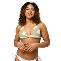 PADDED STRING BIKINI TOP