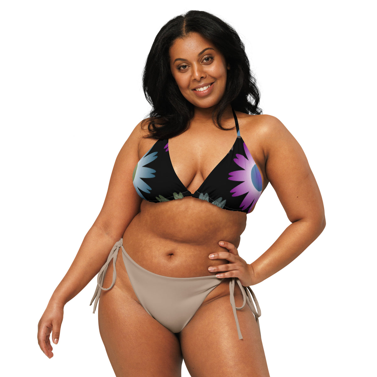 PADDED STRING BIKINI TOP