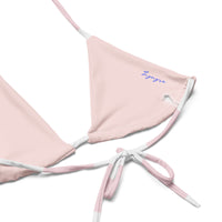 PADDED STRING BIKINI TOP