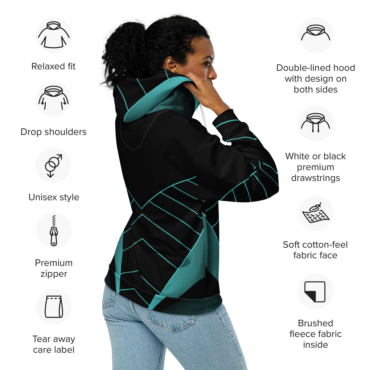 AOP FULL ZIP