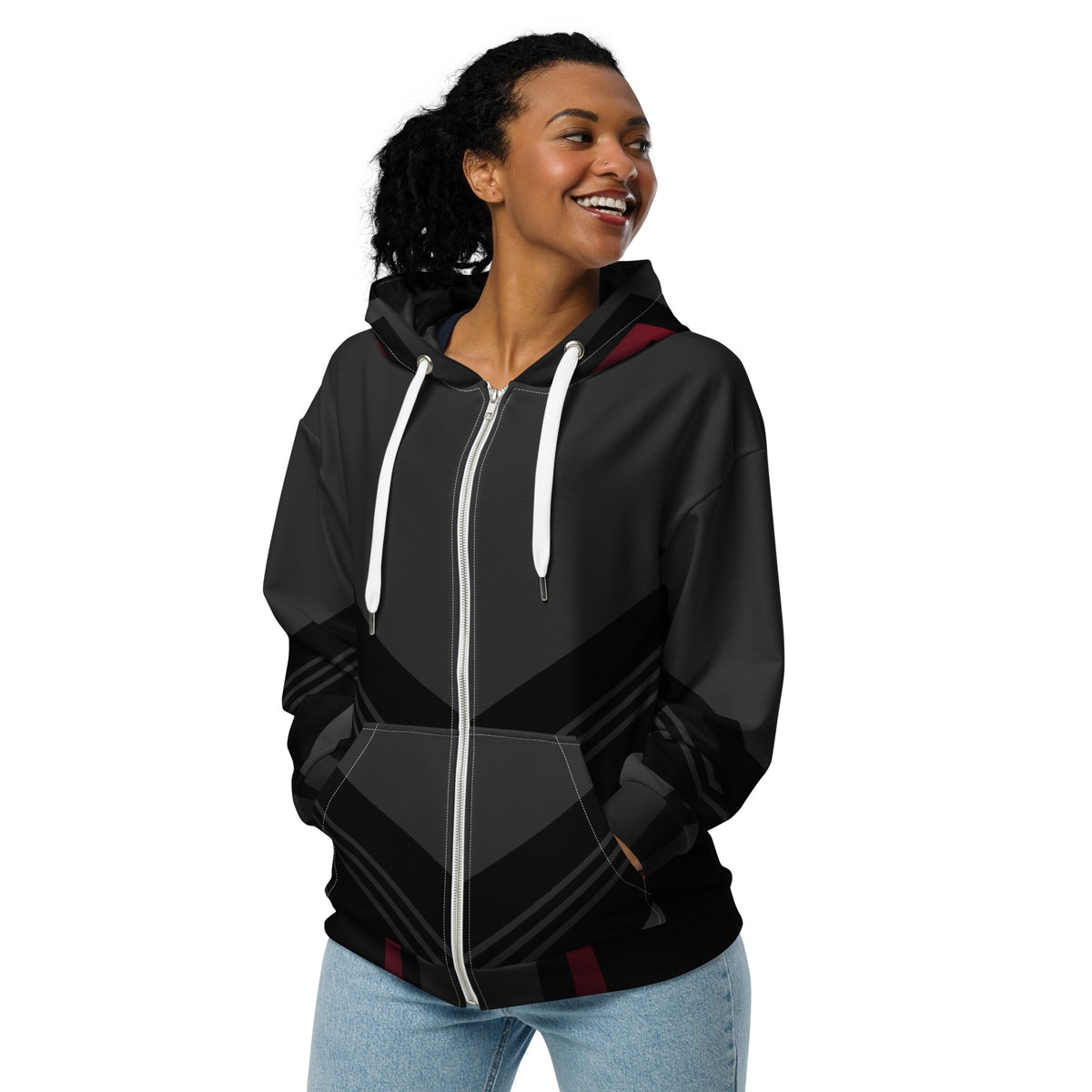 AOP FULL ZIP