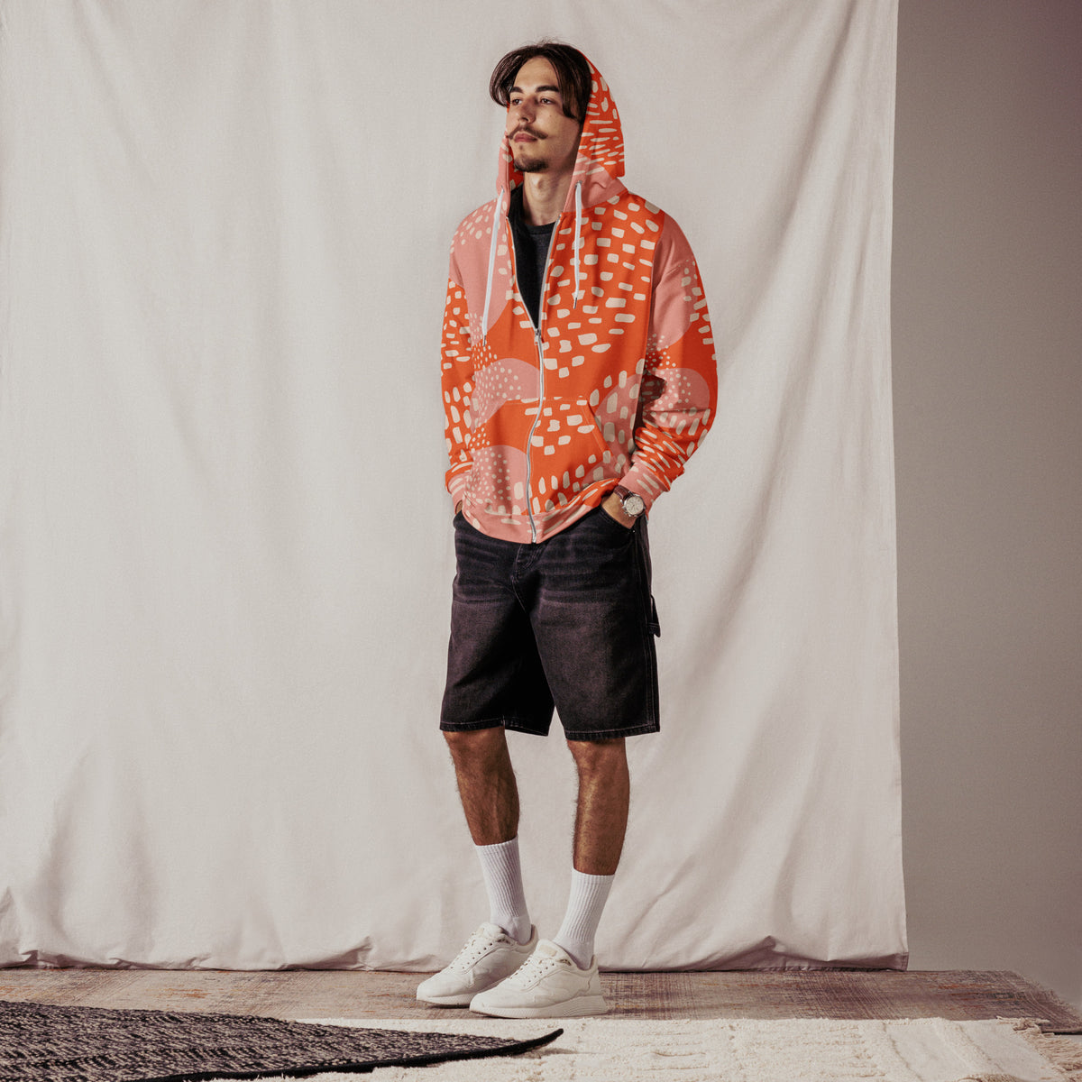 AOP FULL ZIP