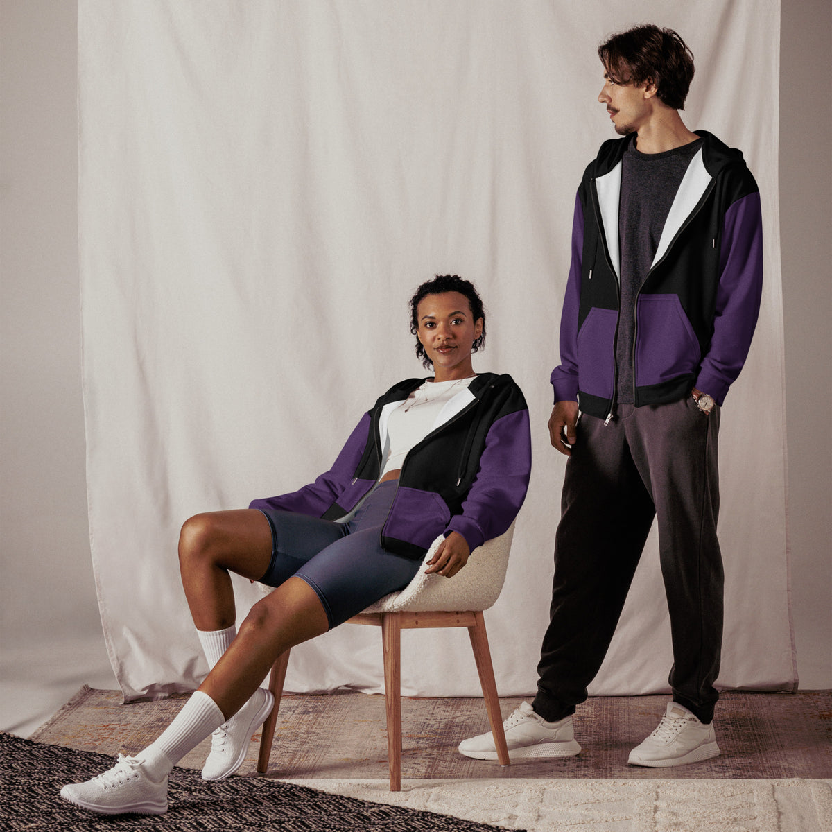 AOP FULL ZIP