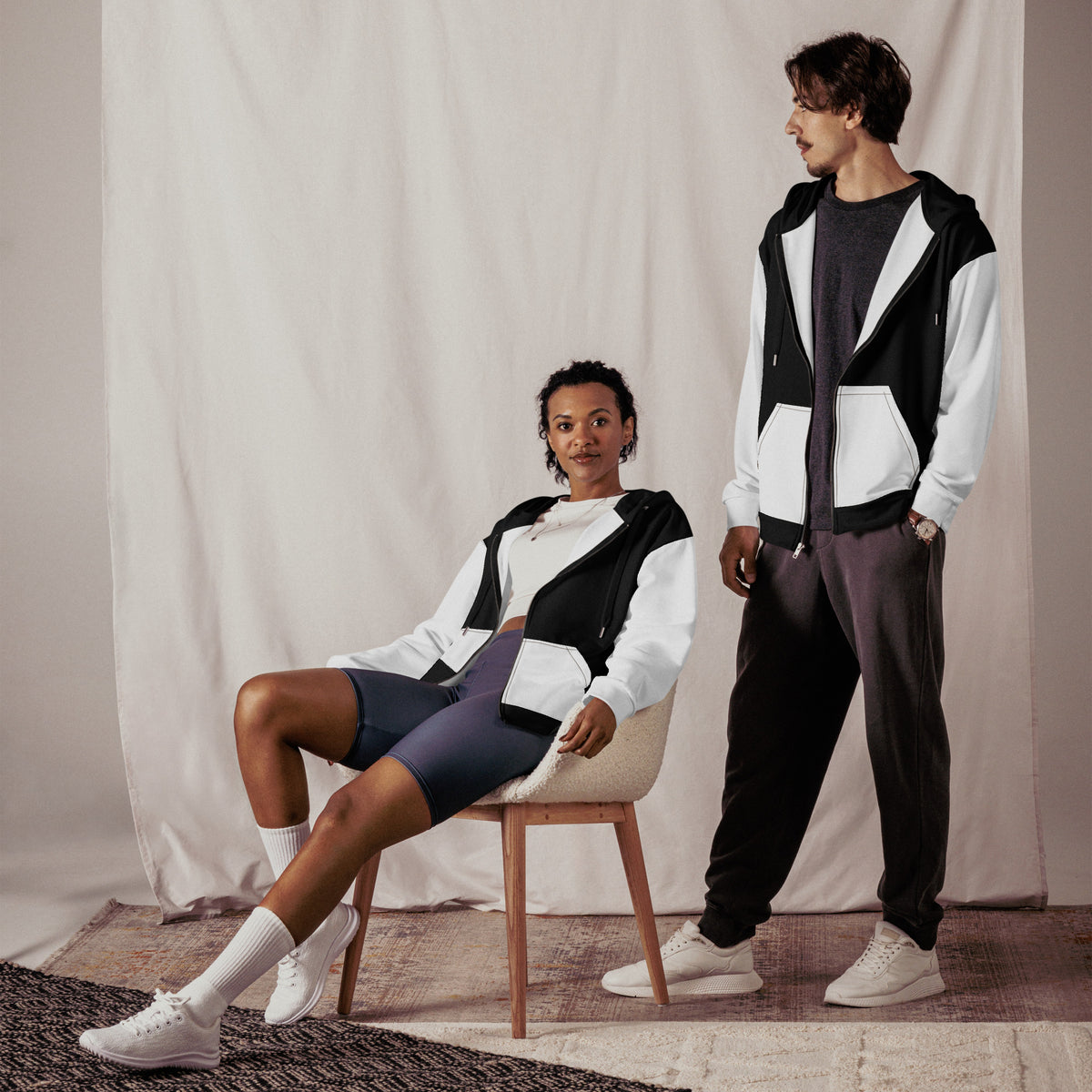 AOP FULL ZIP