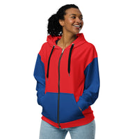 AOP FULL ZIP