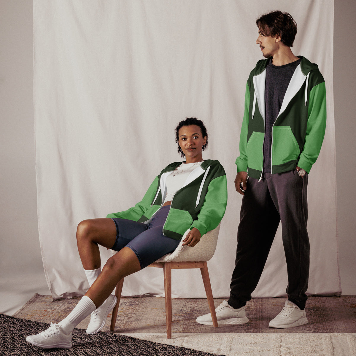 AOP FULL ZIP