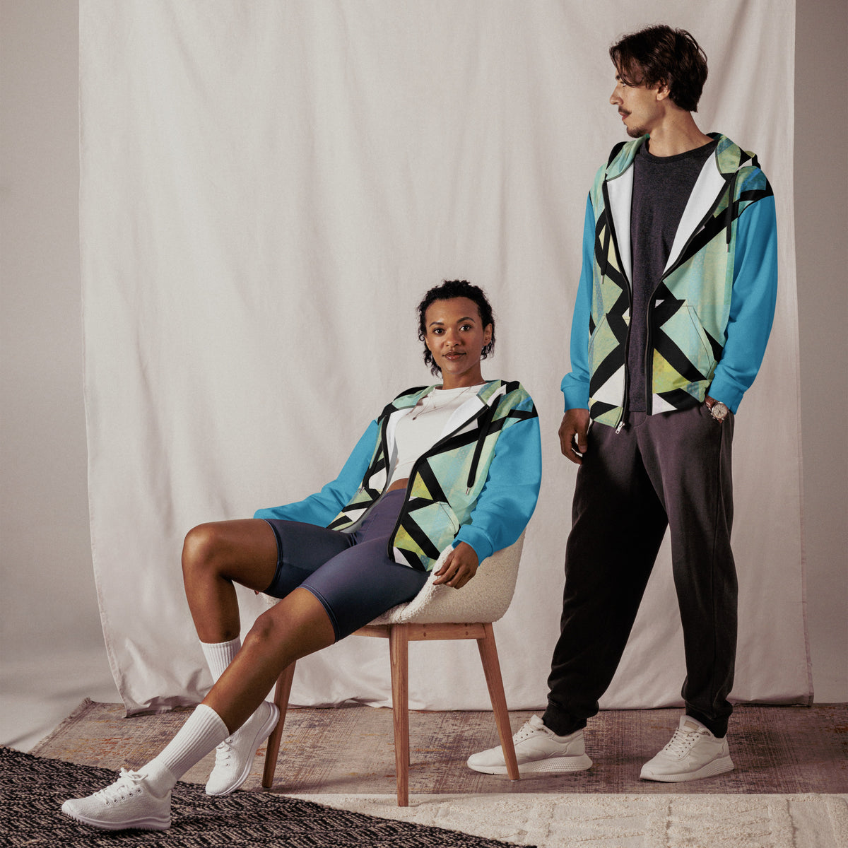 AOP FULL ZIP