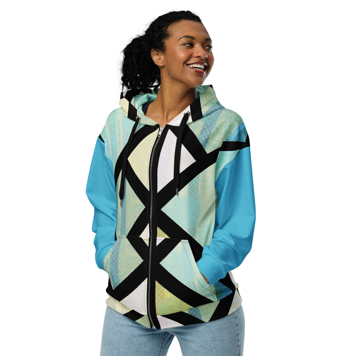 AOP FULL ZIP