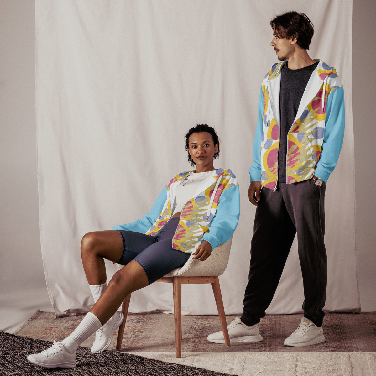 AOP FULL ZIP
