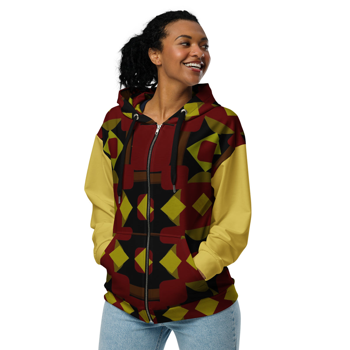 AOP FULL ZIP