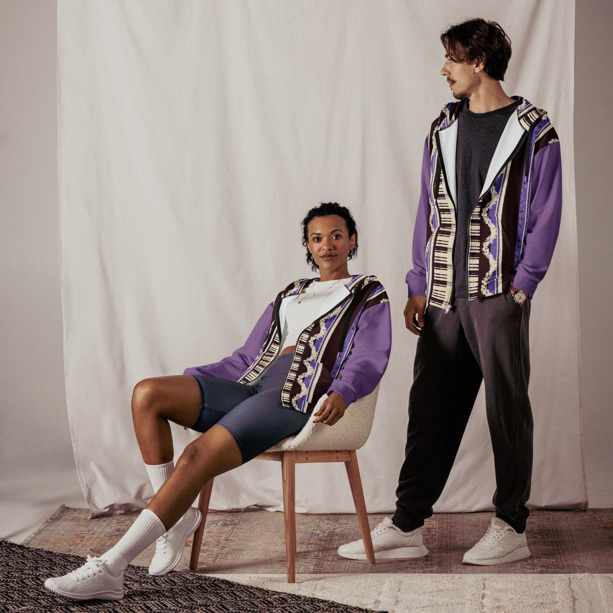 AOP FULL ZIP