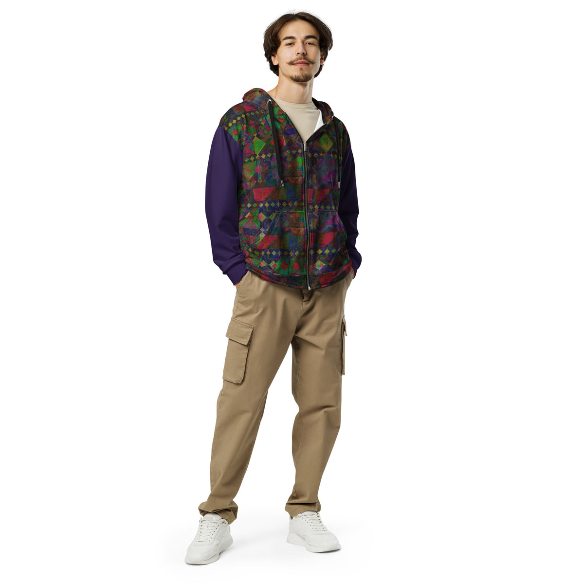 AOP FULL ZIP