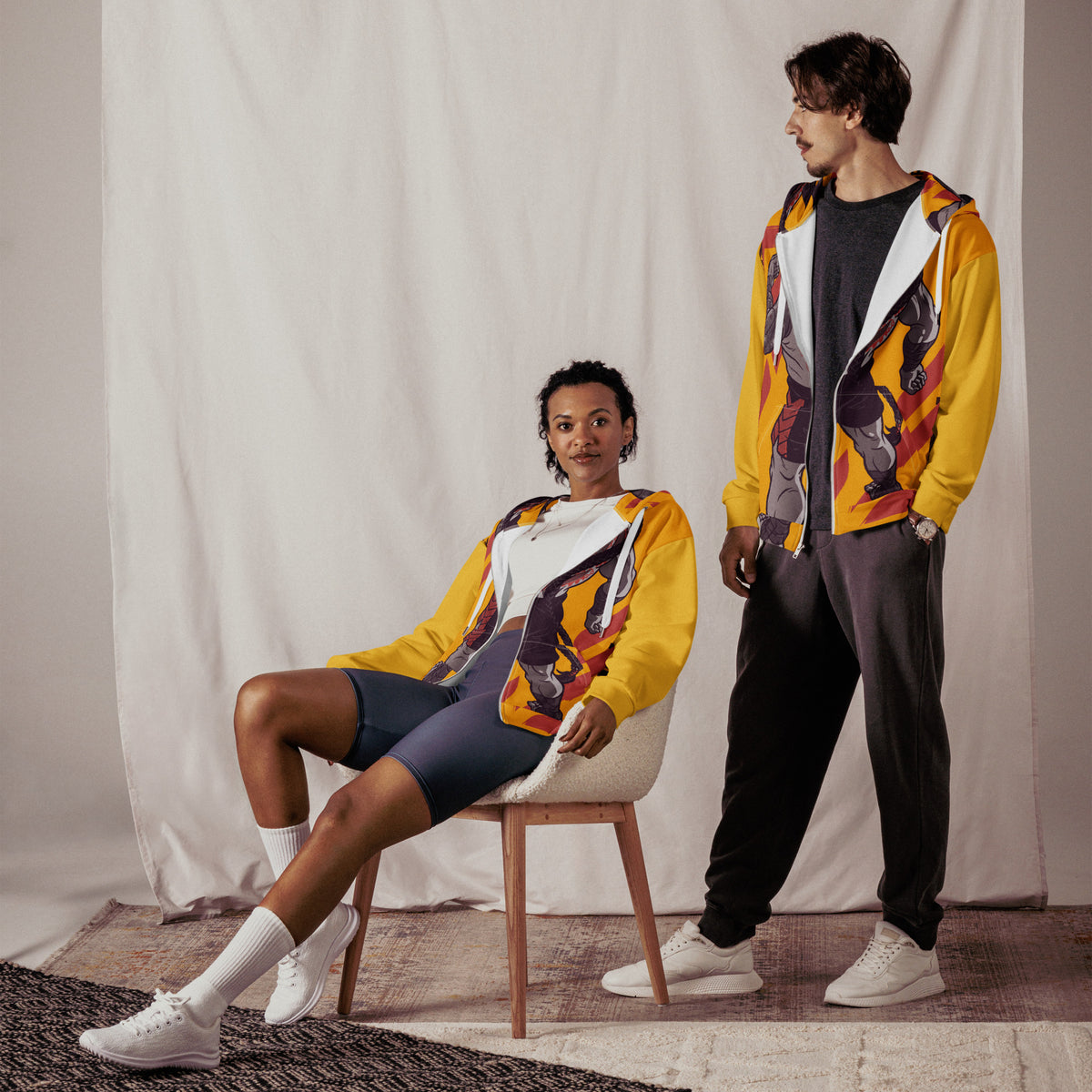 AOP FULL ZIP