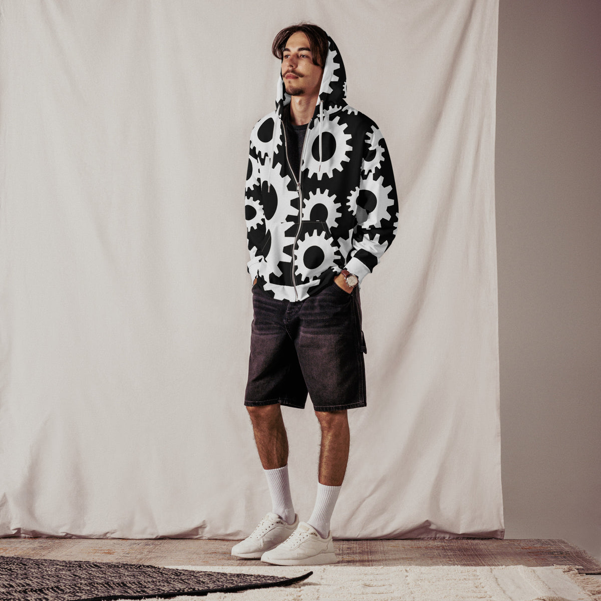 AOP FULL ZIP