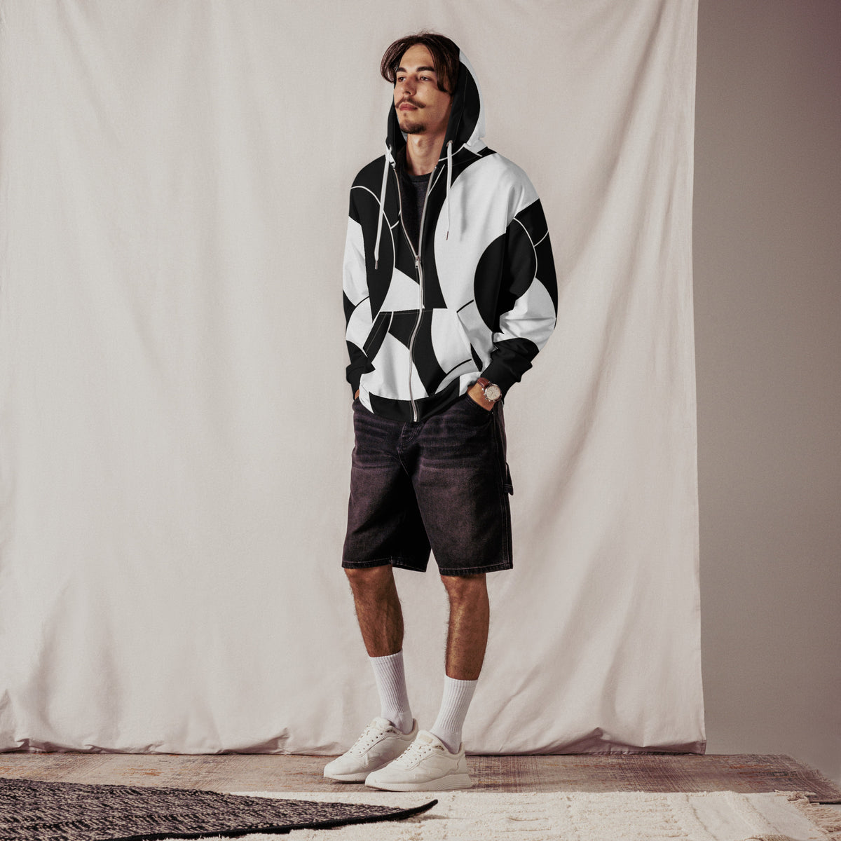 AOP FULL ZIP