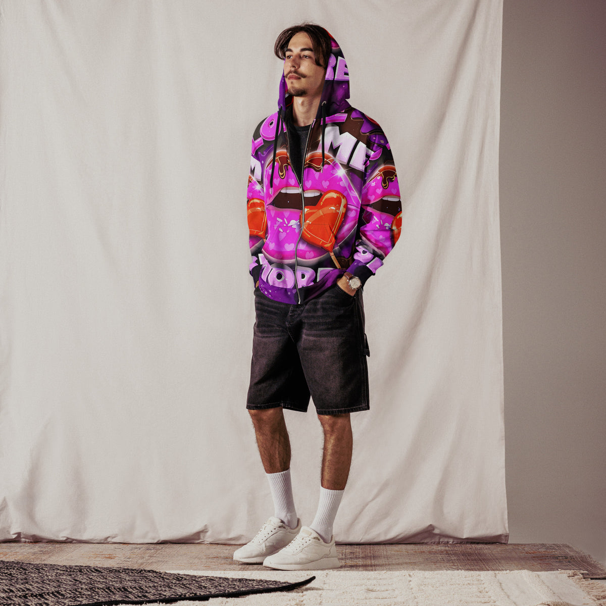 AOP FULL ZIP