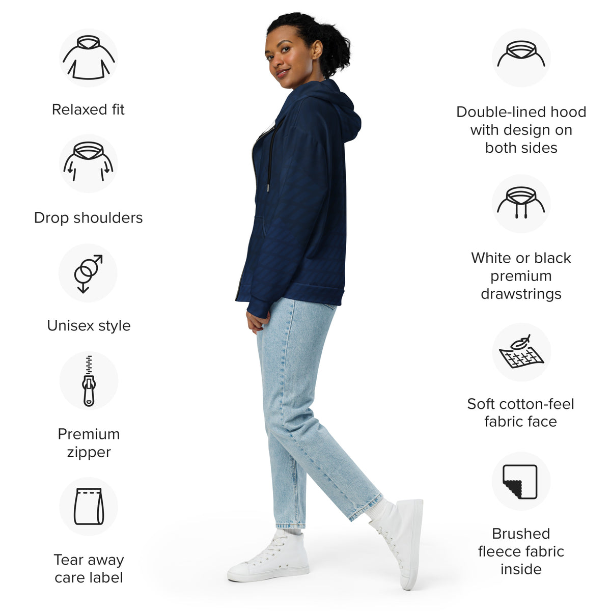 AOP FULL ZIP