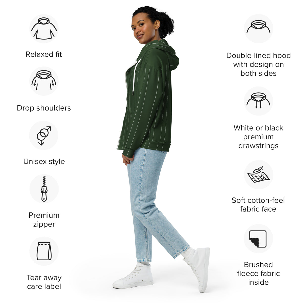 AOP FULL ZIP