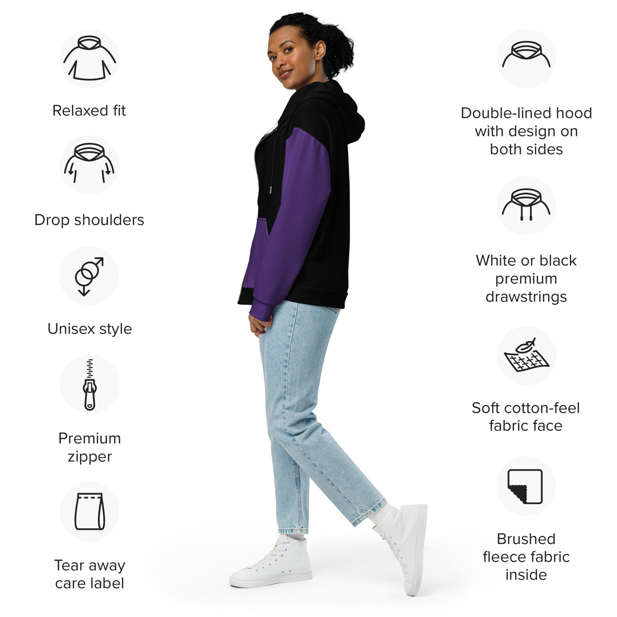 AOP FULL ZIP