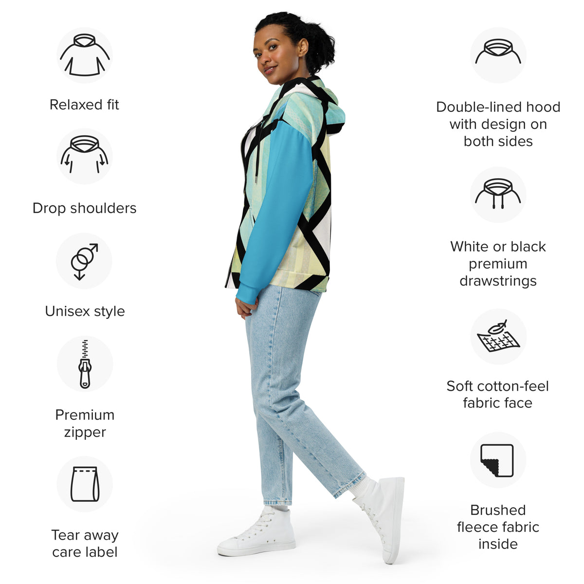 AOP FULL ZIP