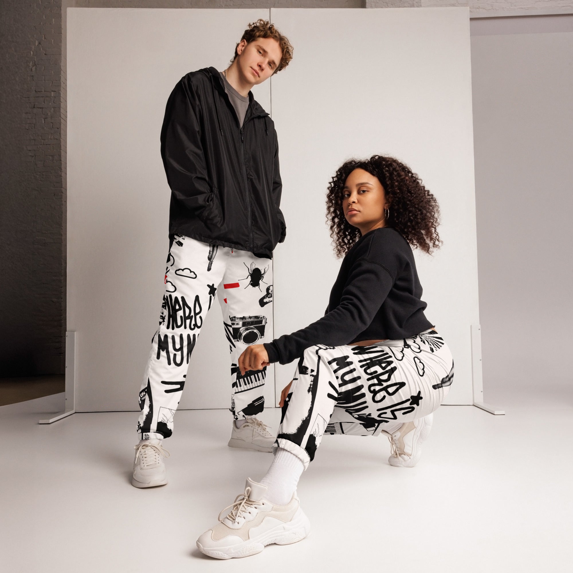 Unisex track pants