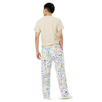 Unisex wide-leg pants