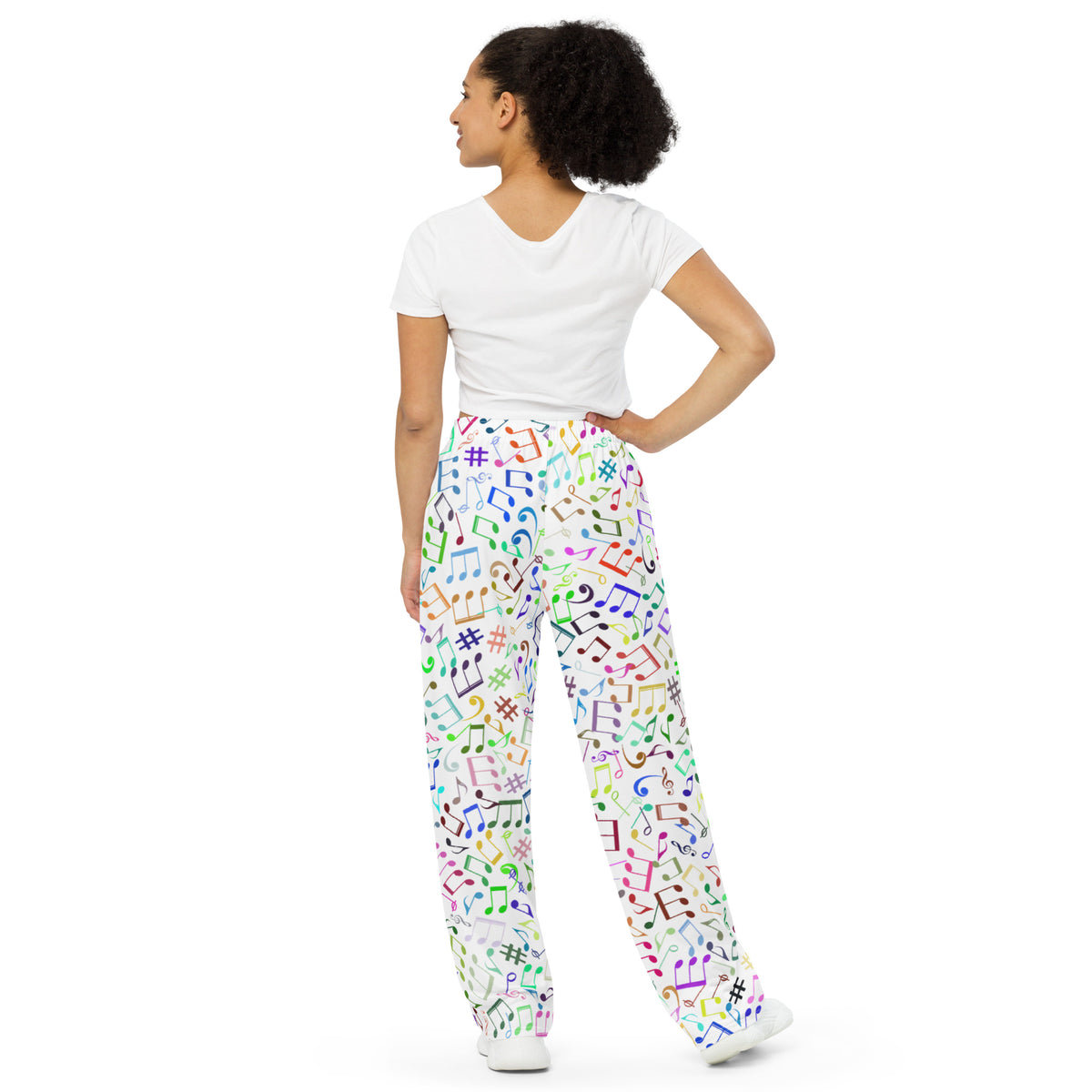 Unisex wide-leg pants
