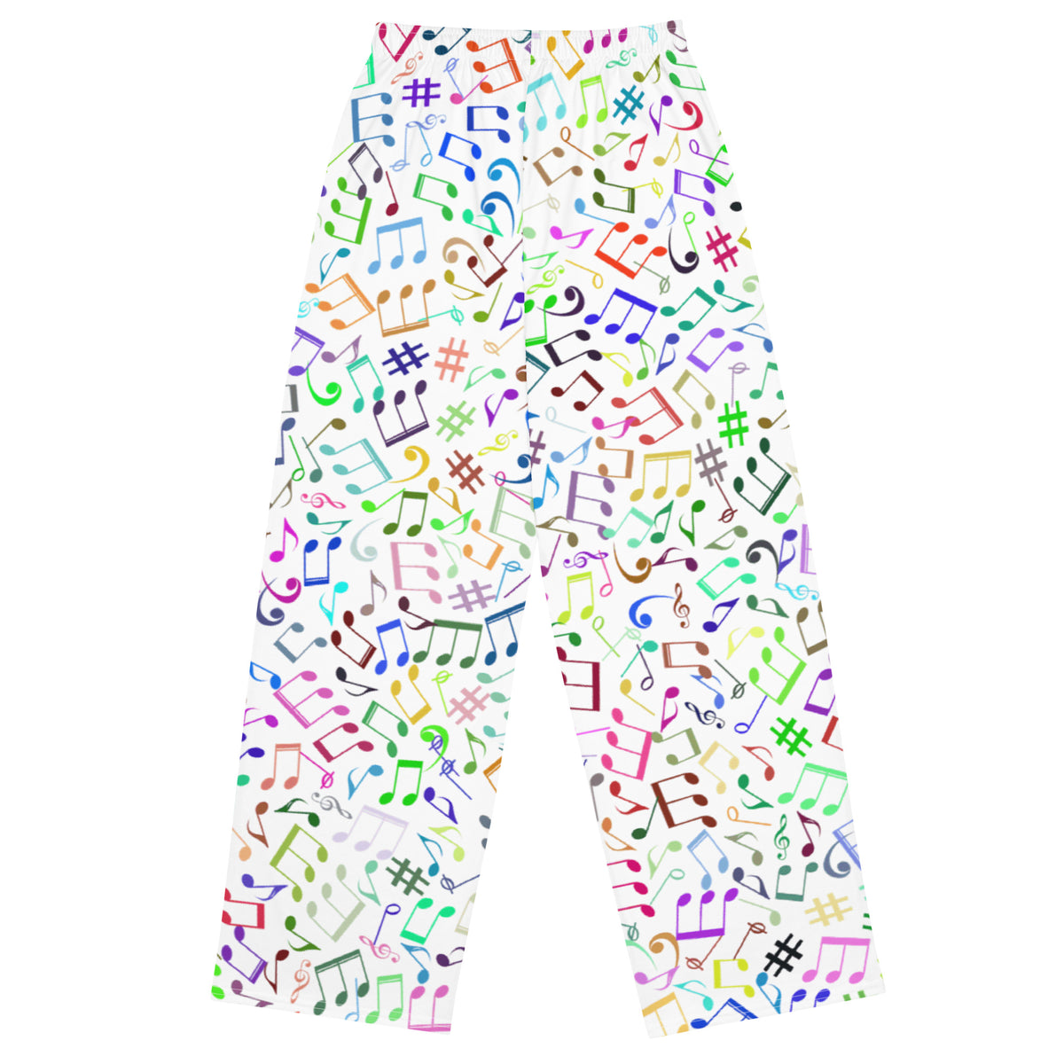 Unisex wide-leg pants