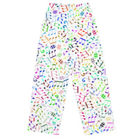 Unisex wide-leg pants