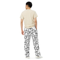 Unisex wide-leg pants