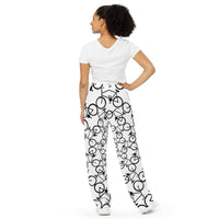 Unisex wide-leg pants
