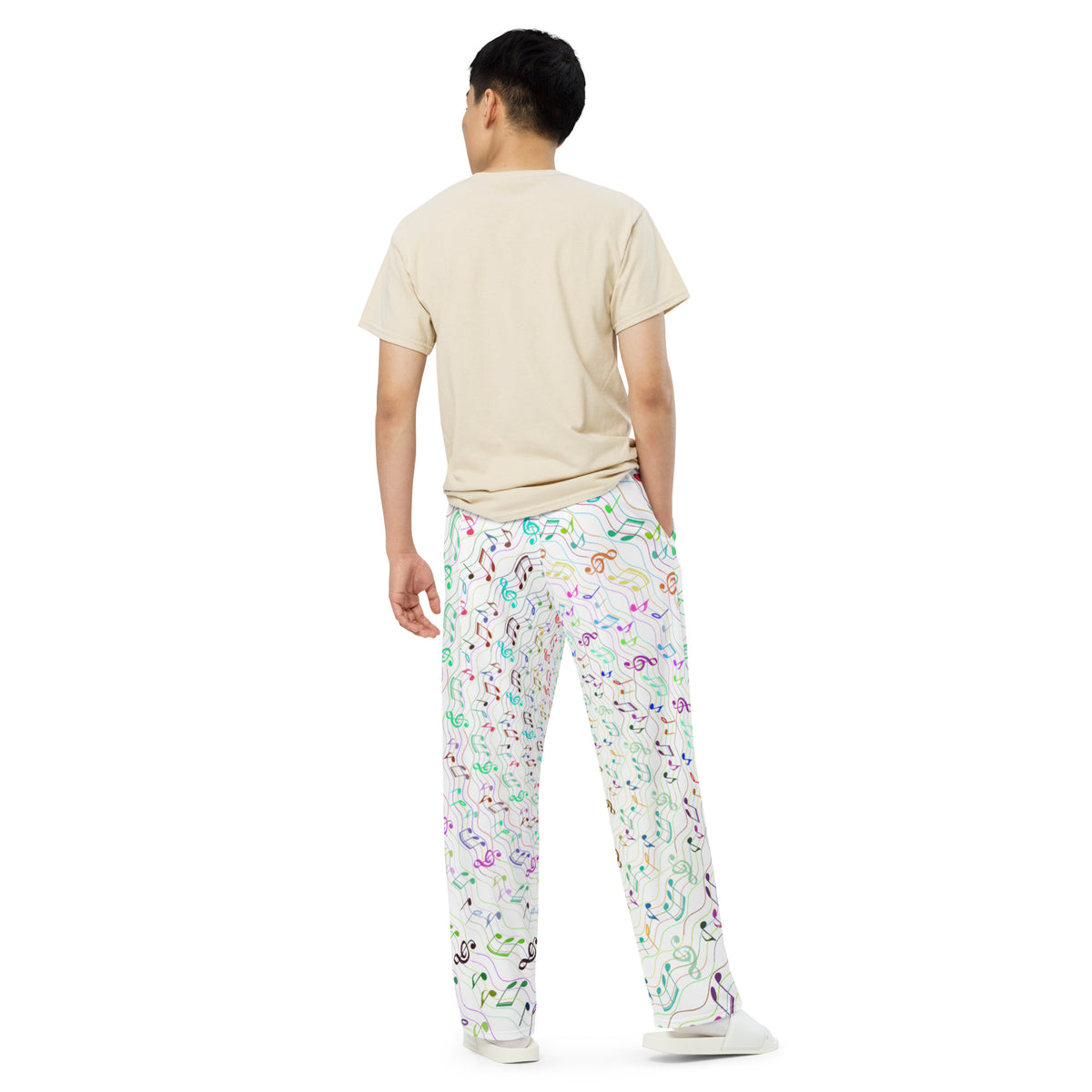 Unisex wide-leg pants