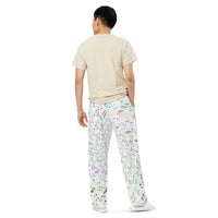 Unisex wide-leg pants