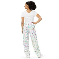 Unisex wide-leg pants